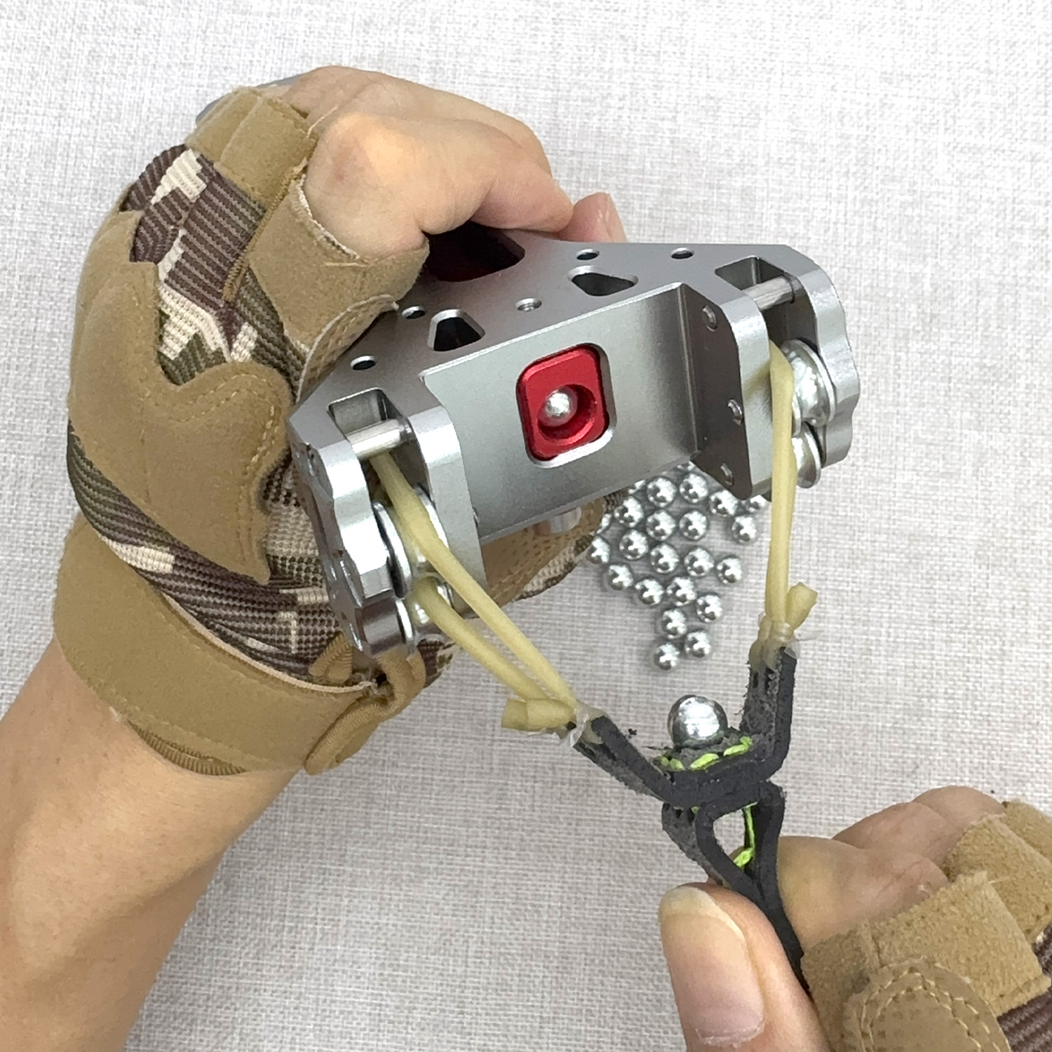 野ウォーウルフ-高速連射マグネット給弾式 スリングショット - 画像 (3)