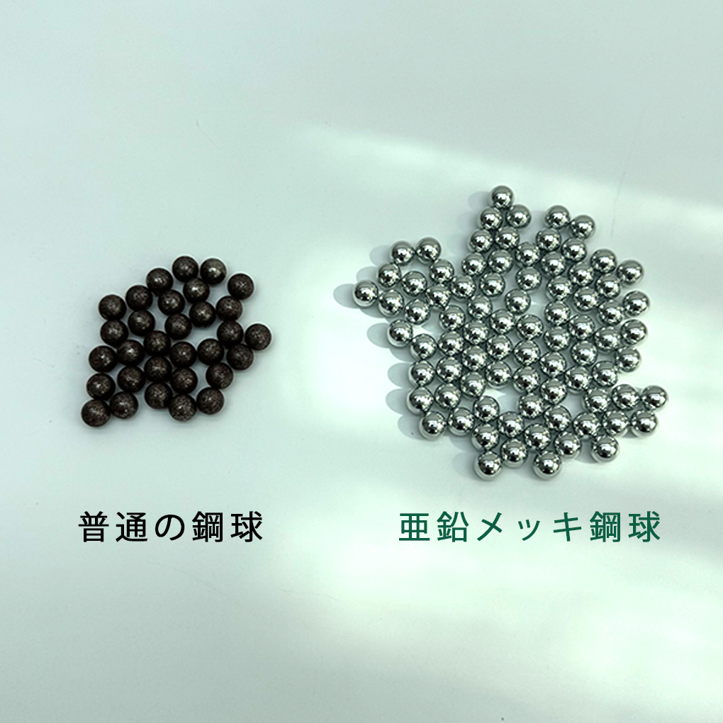 野ウォーウルフ-マグネット給弾式スリングショット用 8mm亜鉛メッキスチールボール|高速連射をサポートする高品質スチール弾 - 画像 (4)